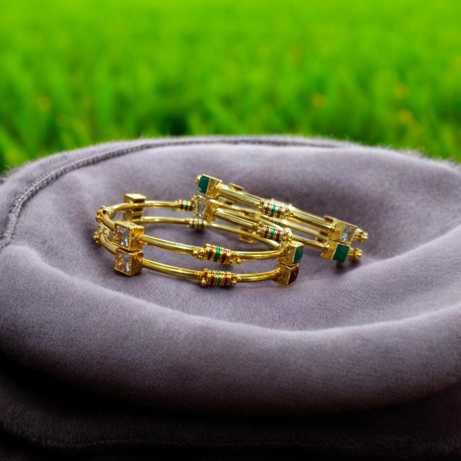 Gold Plated Ad Zircon