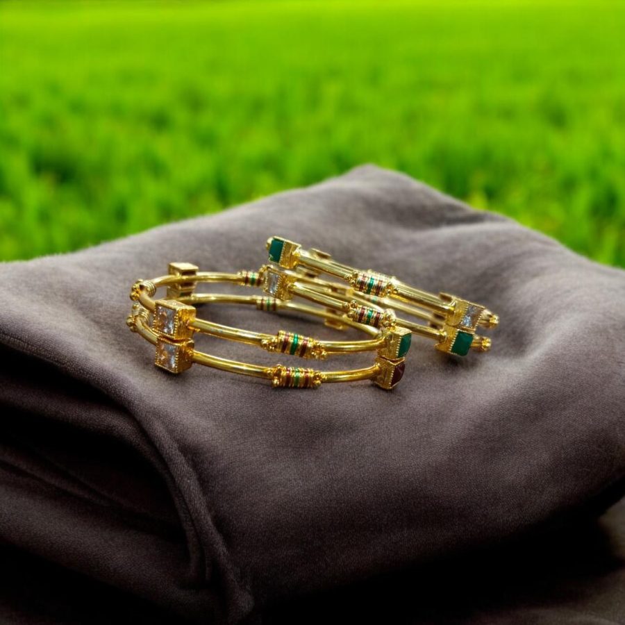 Gold Plated Ad Zircon