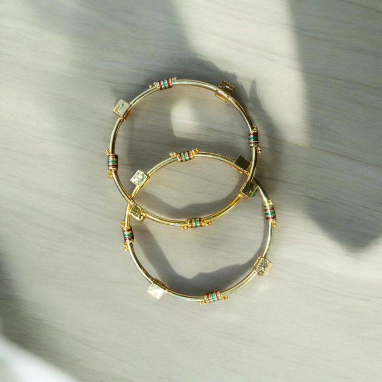 Gold Plated Ad Zircon