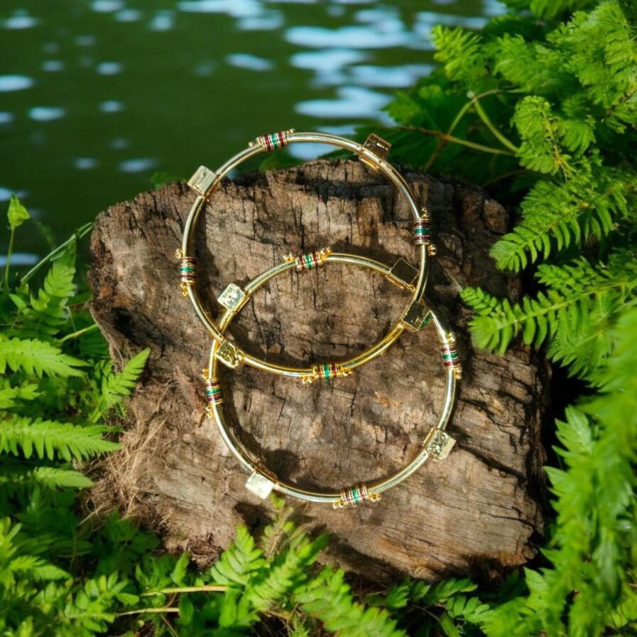 Gold Plated Ad Zircon