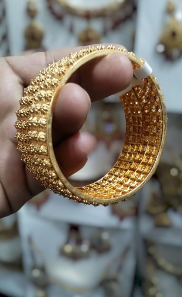Golden Brass Bangles